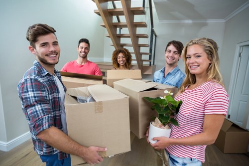 Moving van service for local homes in Debeauvoirtown