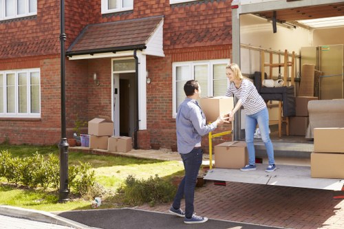 Man with van removal service in Debeauvoirtown for home moving support