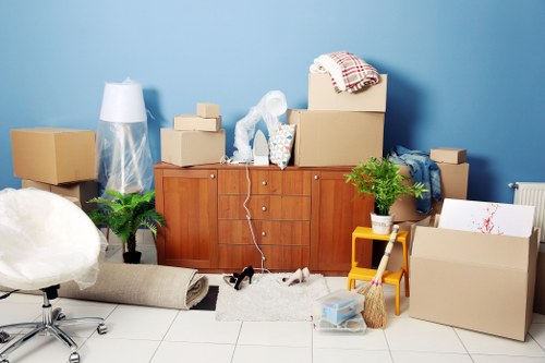 Commercial collection and delivery using a man with van in Debeauvoirtown