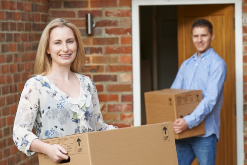 Careful handling of household furniture during a move