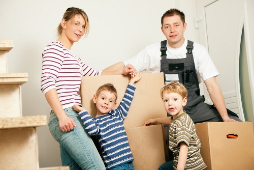 Removal team preparing a local move in Debeauvoirtown