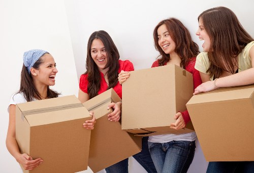 Commercial moving team planning a business relocation in Debeauvoirtown
