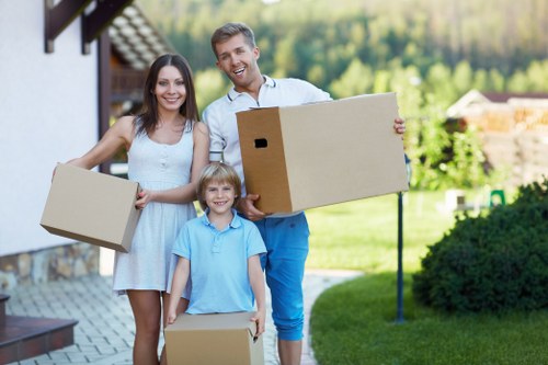 Local van for small moves and deliveries in De Beauvoir Town
