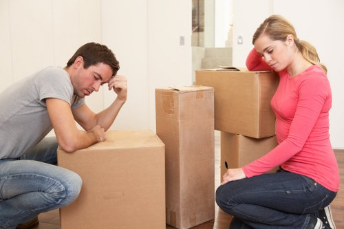 Debeauvoirtown removals van ready for home, flat, and business transport