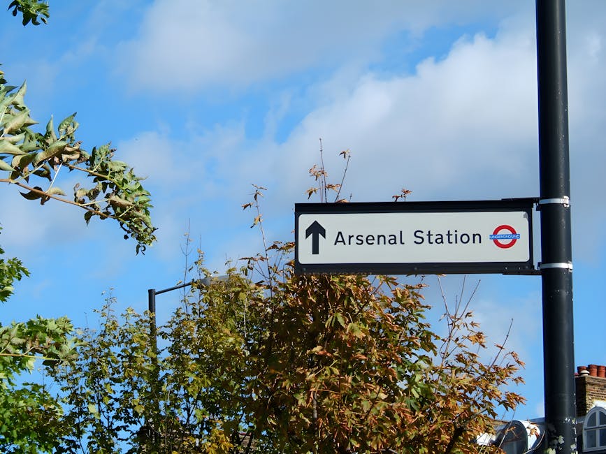 A black multi-directional signpost situated outdoors against a background of green trees and an overcast sky, featuring several white directional arrows with labels indicating nearby locations. The arrows point towards Biggleswade Common, a library, a bus waiting facility and toilets, a railway station, police station, and council offices. The signpost is secured to a metal pole, with each arrow displaying walking icons and relevant symbols for accessibility, such as a wheelchair. This scene is related to urban navigation and community infrastructure, relevant to the context of home relocation or moving services provided by Man with Van De Beauvoir Town, highlighting the importance of understanding local amenities and directional guidance involved in furniture transport and packing during house removals.
